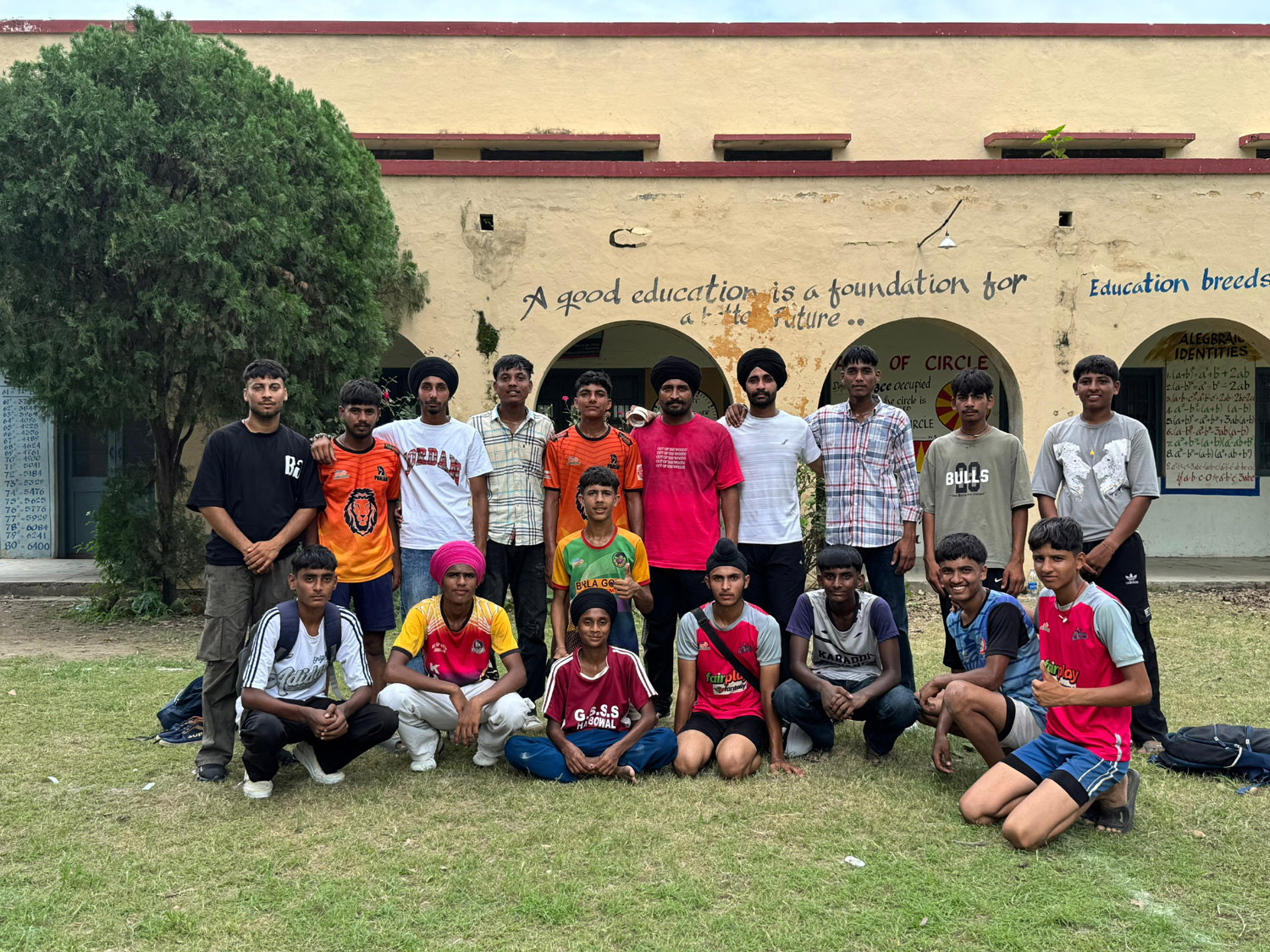 Haibowal School congratulates various sections for retaining the flag in the zonal level games;